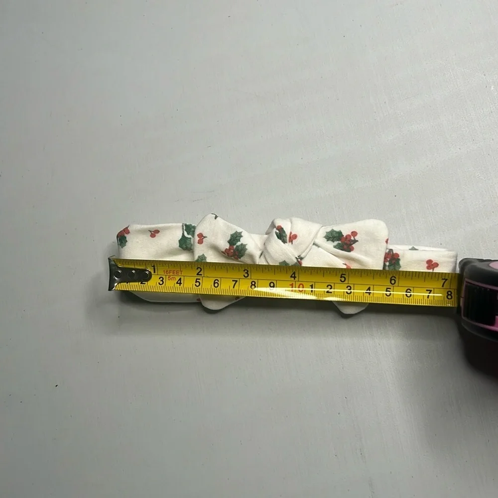 Infant Headband With The Holly Plant